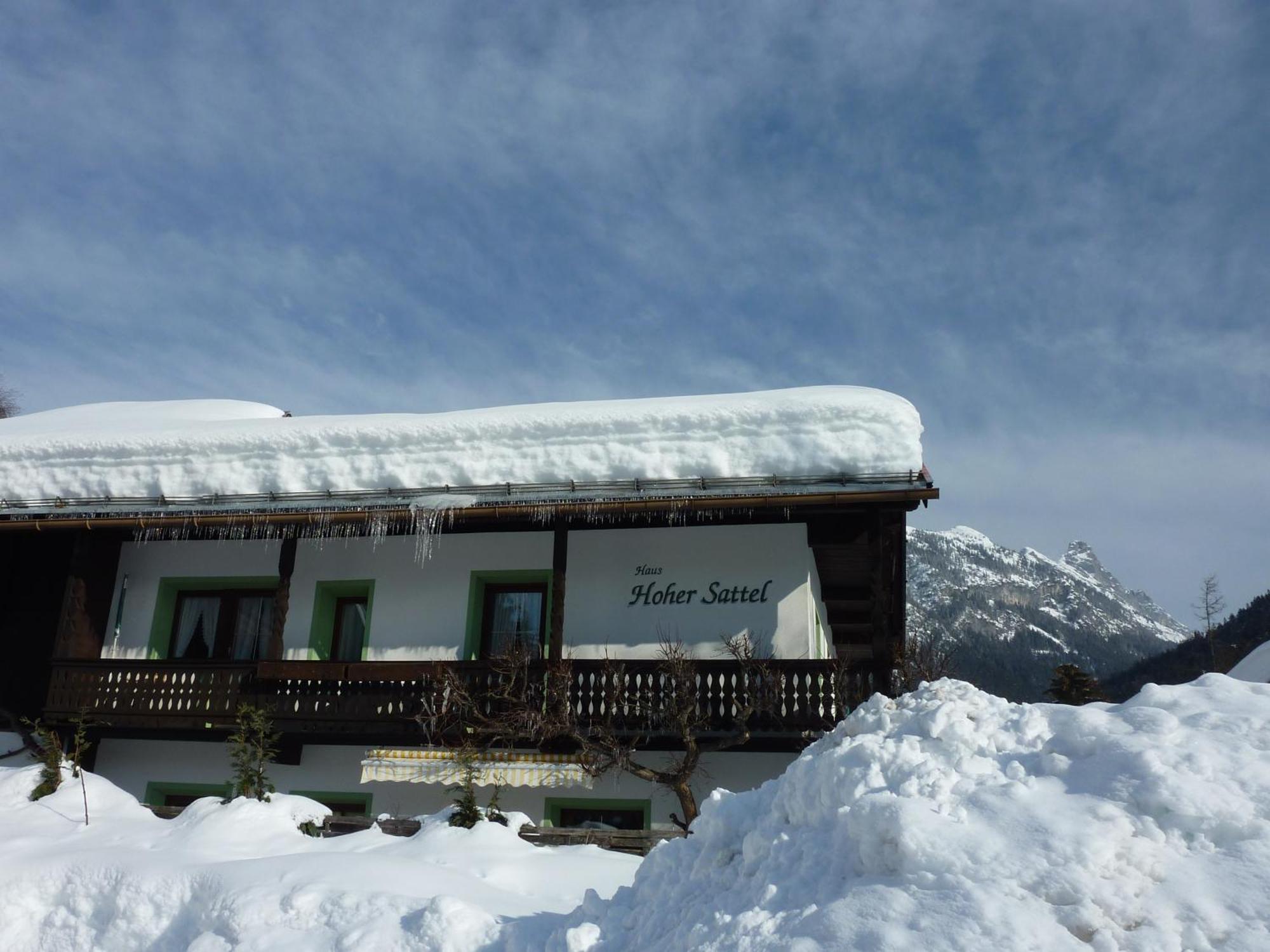 Appartamento Haus Hoher Sattel Leutasch Esterno foto